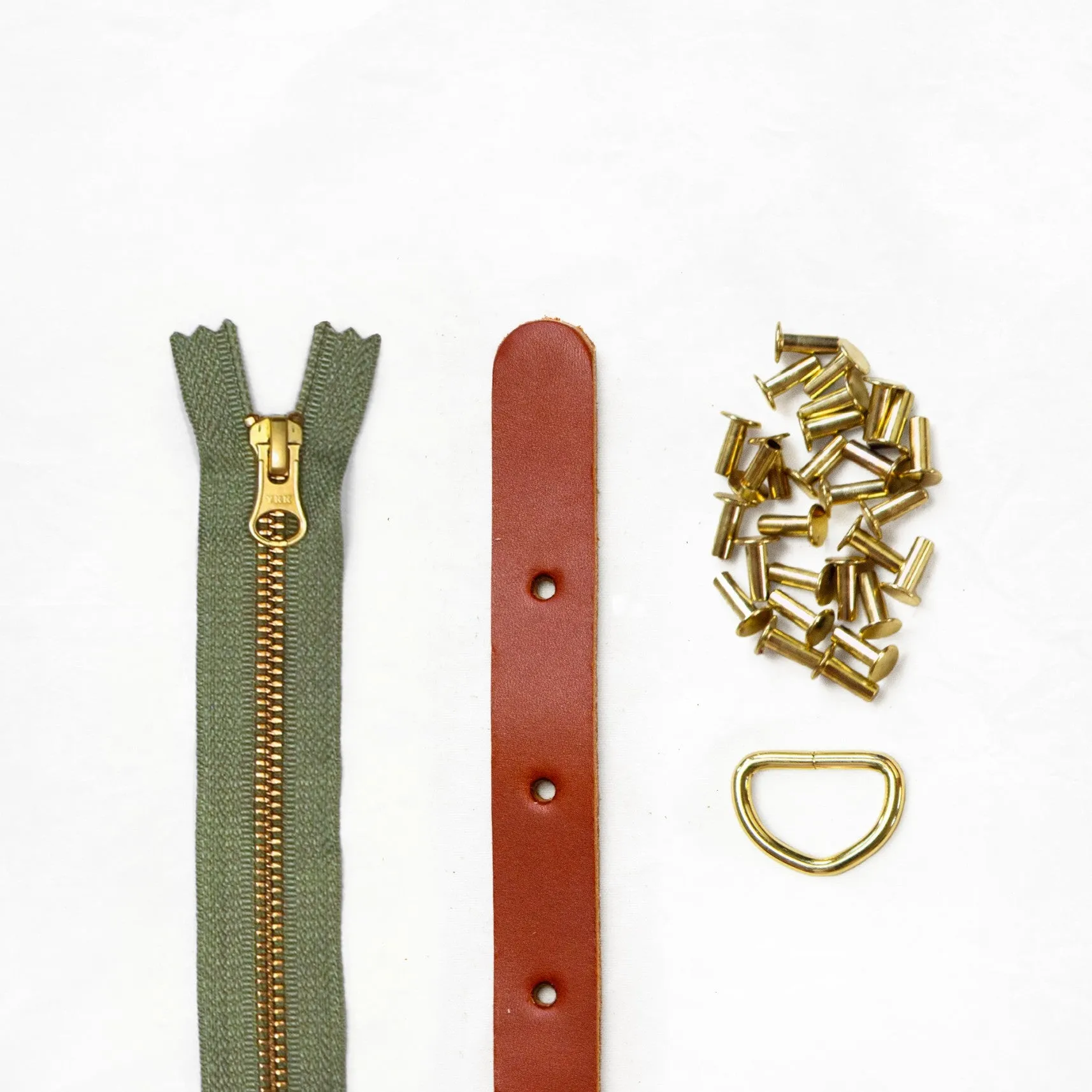 Maywood - Chestnut Leather   Hardware Kit