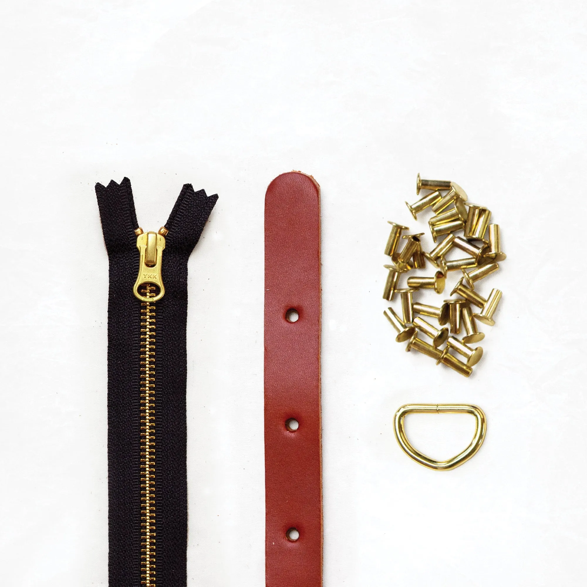 Maywood - Chestnut Leather   Hardware Kit