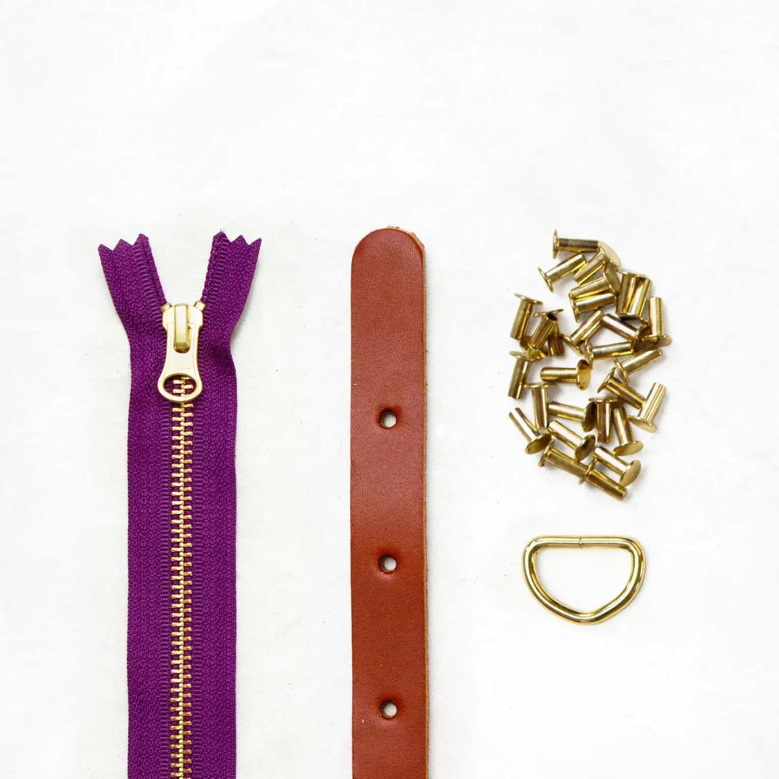 Maywood - Chestnut Leather   Hardware Kit