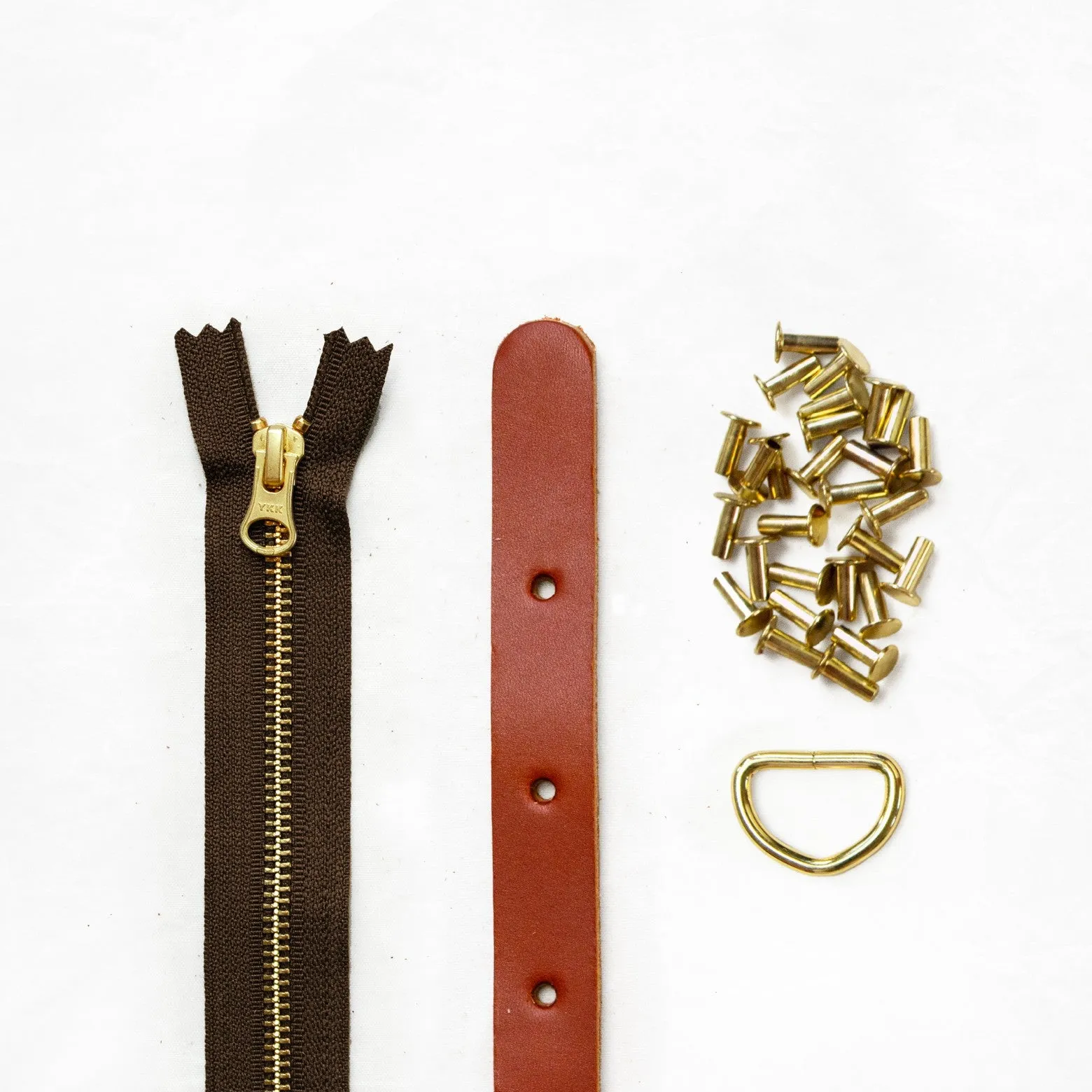 Maywood - Chestnut Leather   Hardware Kit