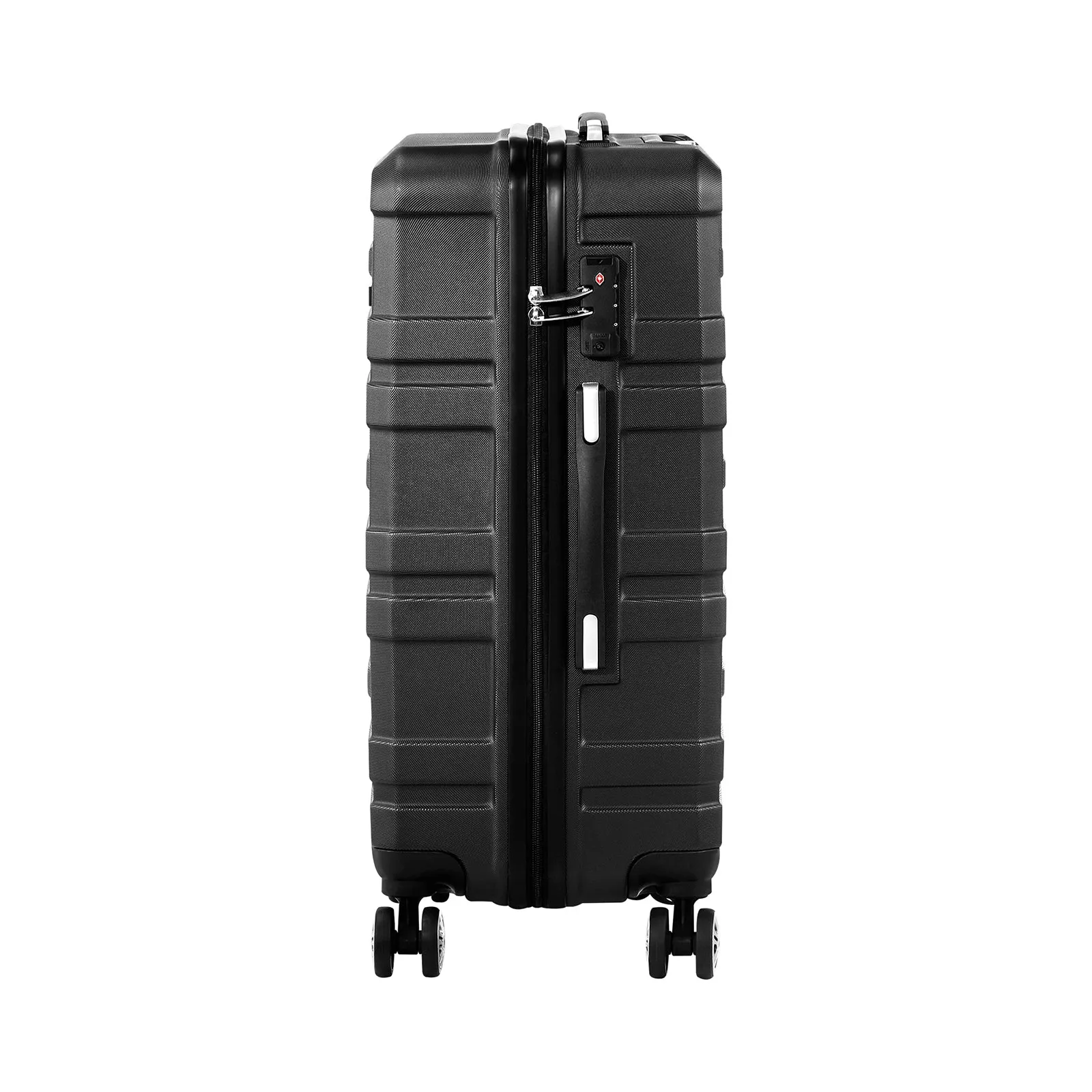 Mazam 28" Luggage Suitcase Trolley Set Travel TSA Lock Storage Hard Case Black