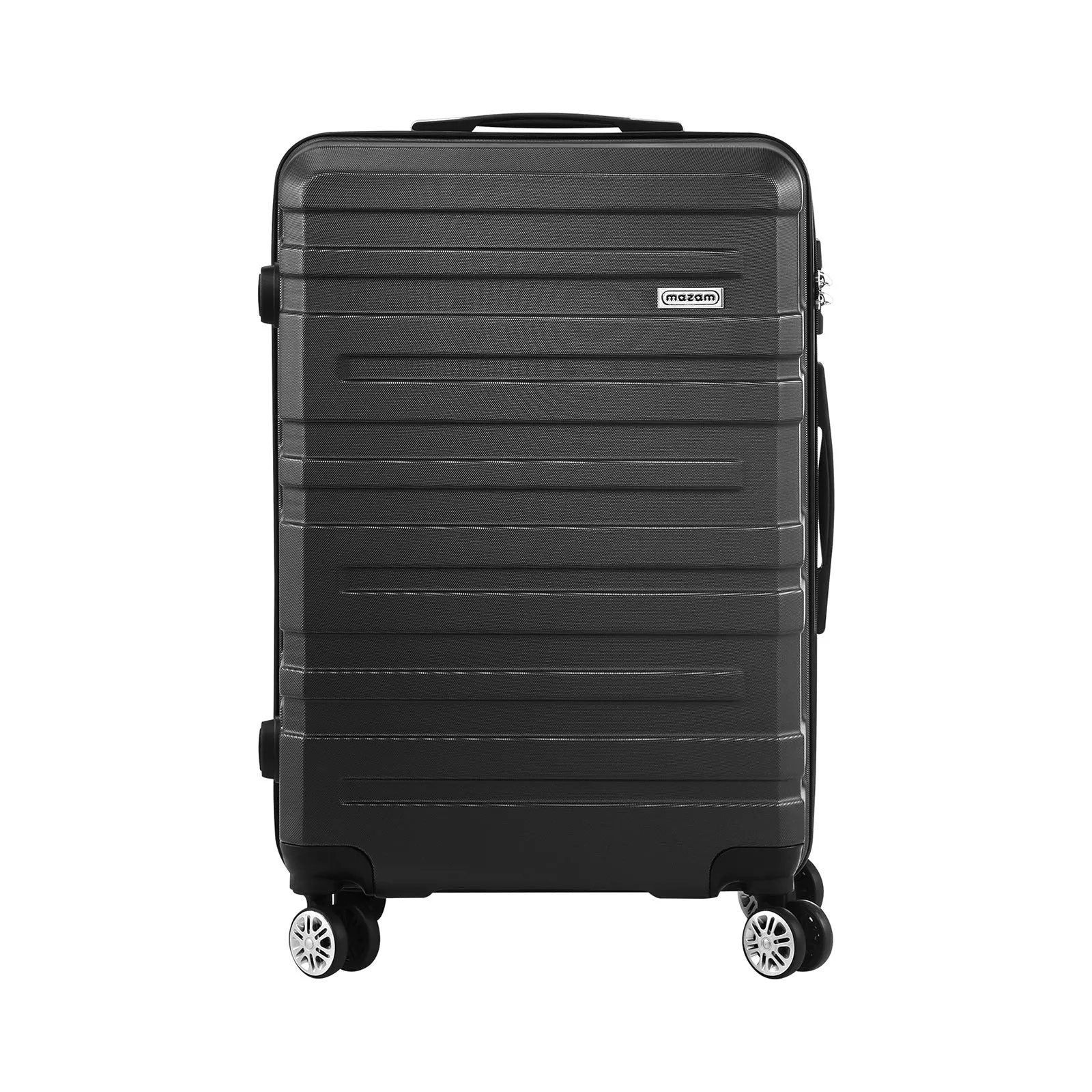 Mazam 28" Luggage Suitcase Trolley Set Travel TSA Lock Storage Hard Case Black