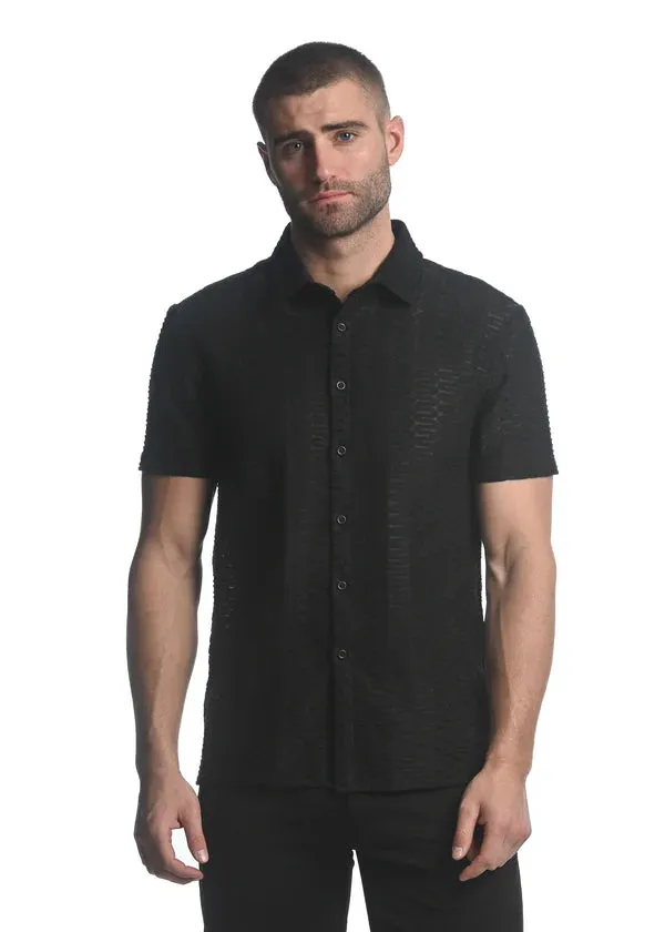 Maze Hex Gossamer Stretch Shirt