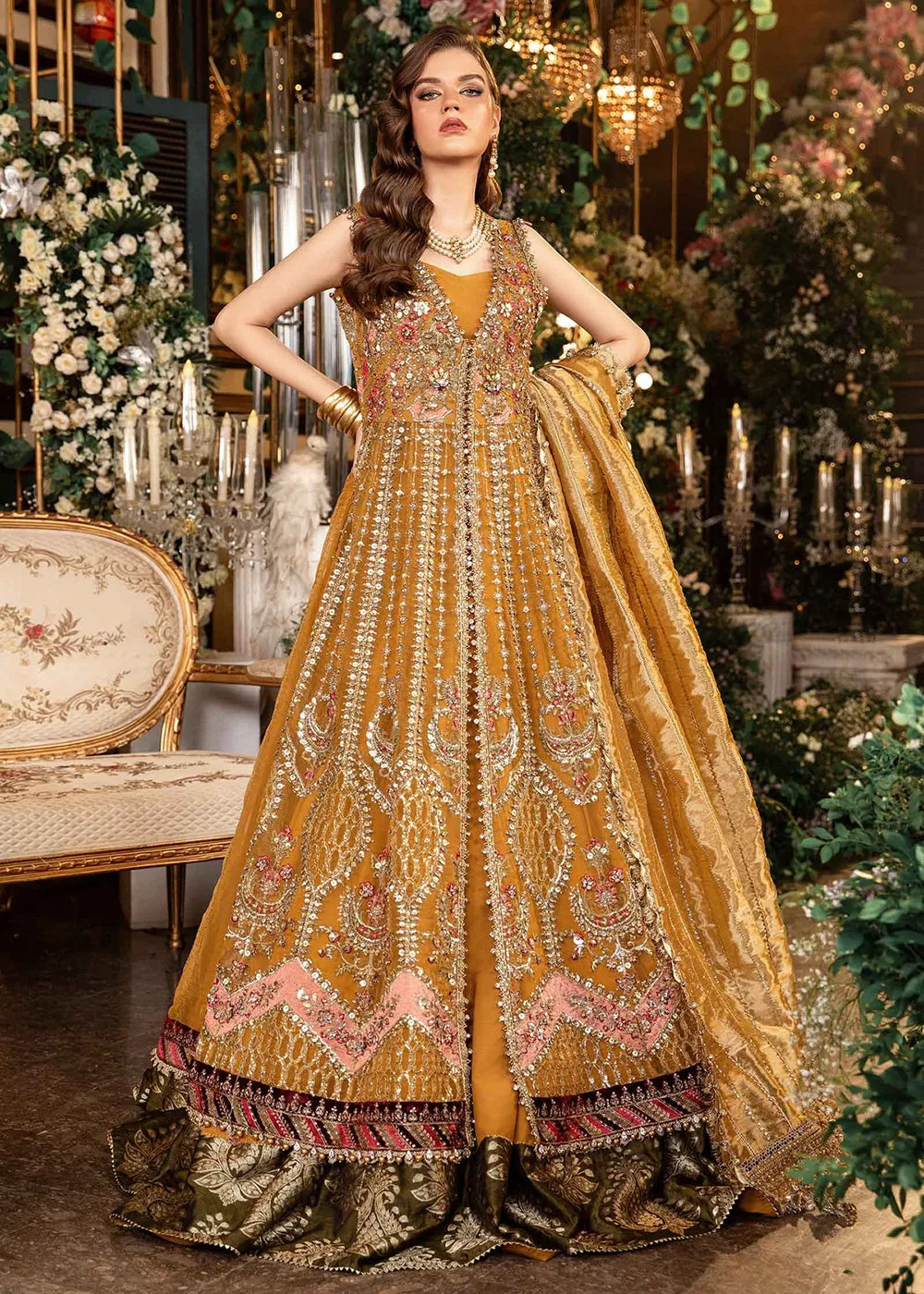 Mbroidered Wedding Formals Edit '24 by Maria B | BD-2907