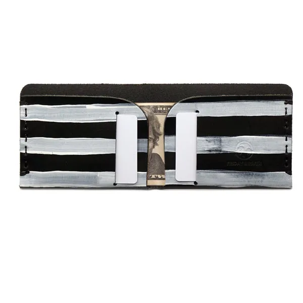 McGraw Wallet – Painted Stripes