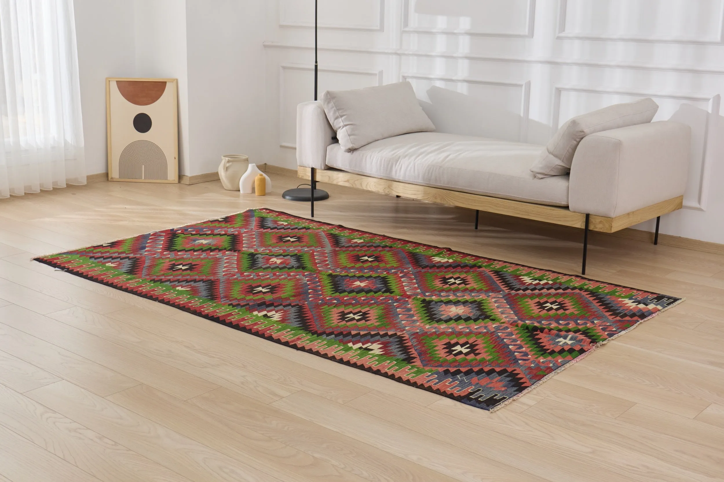 Mckayla - Vintage Turkish Kilim Rug