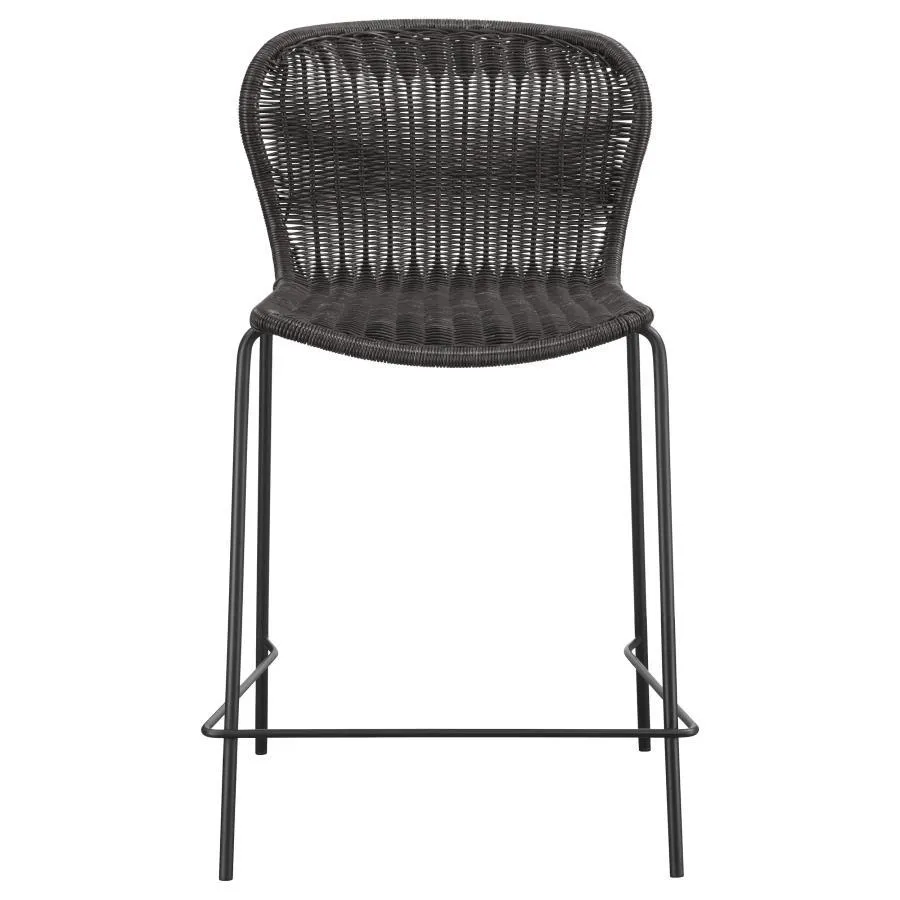 Mckinley - Faux Rattan Metal Chair (Set of 2)