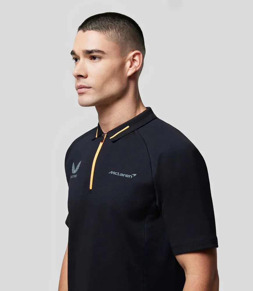 McLaren F1 Men's Performance Polo Shirt - Phantom/Harbor Mist