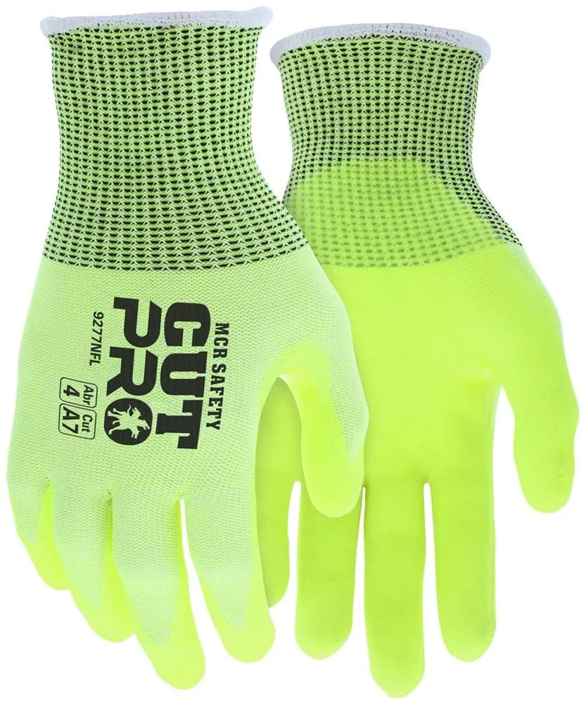 MCR Cut Pro 13G HyperMax NFT Coated Hi-Vis Gloves