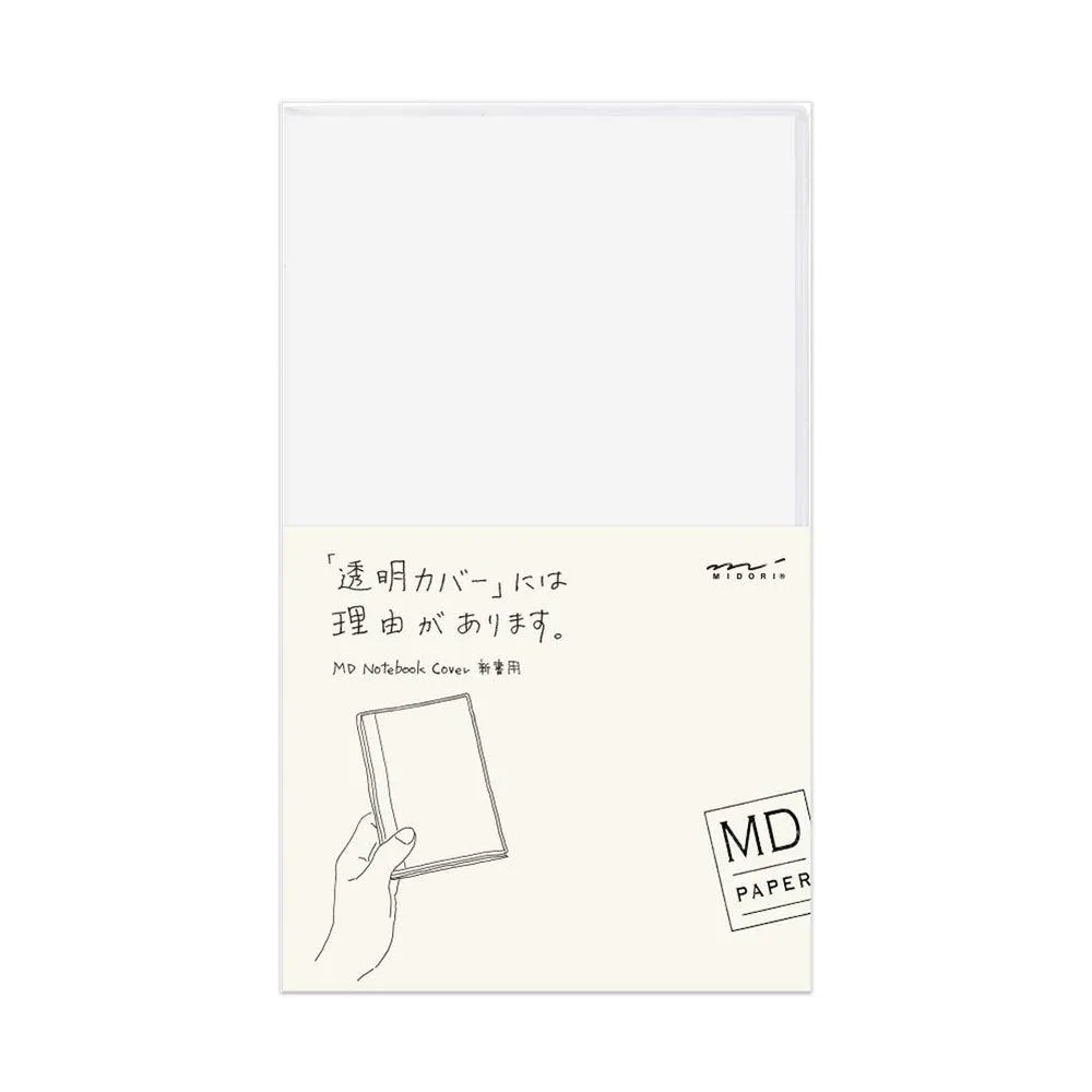 MD Paper Notebook Cover - Clear