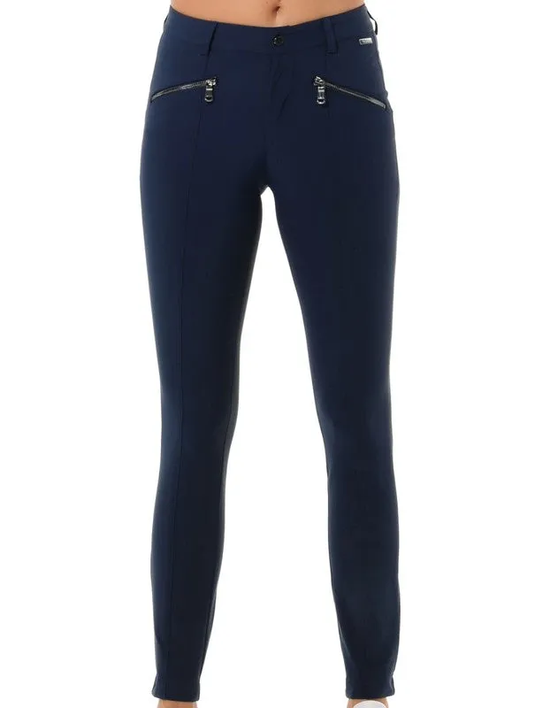 MDC Curvy Stretch Pants - Navy