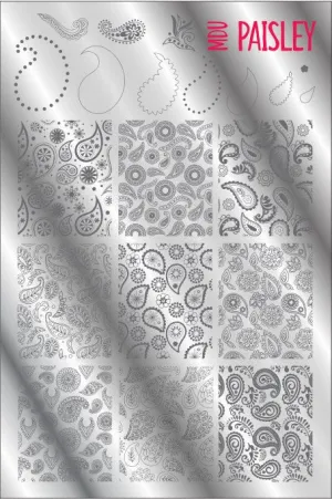 MDU PAISLEY stamping plate