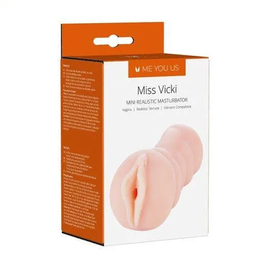 Me You Us Miss Vicki Mini Realistic Masturbator Flesh