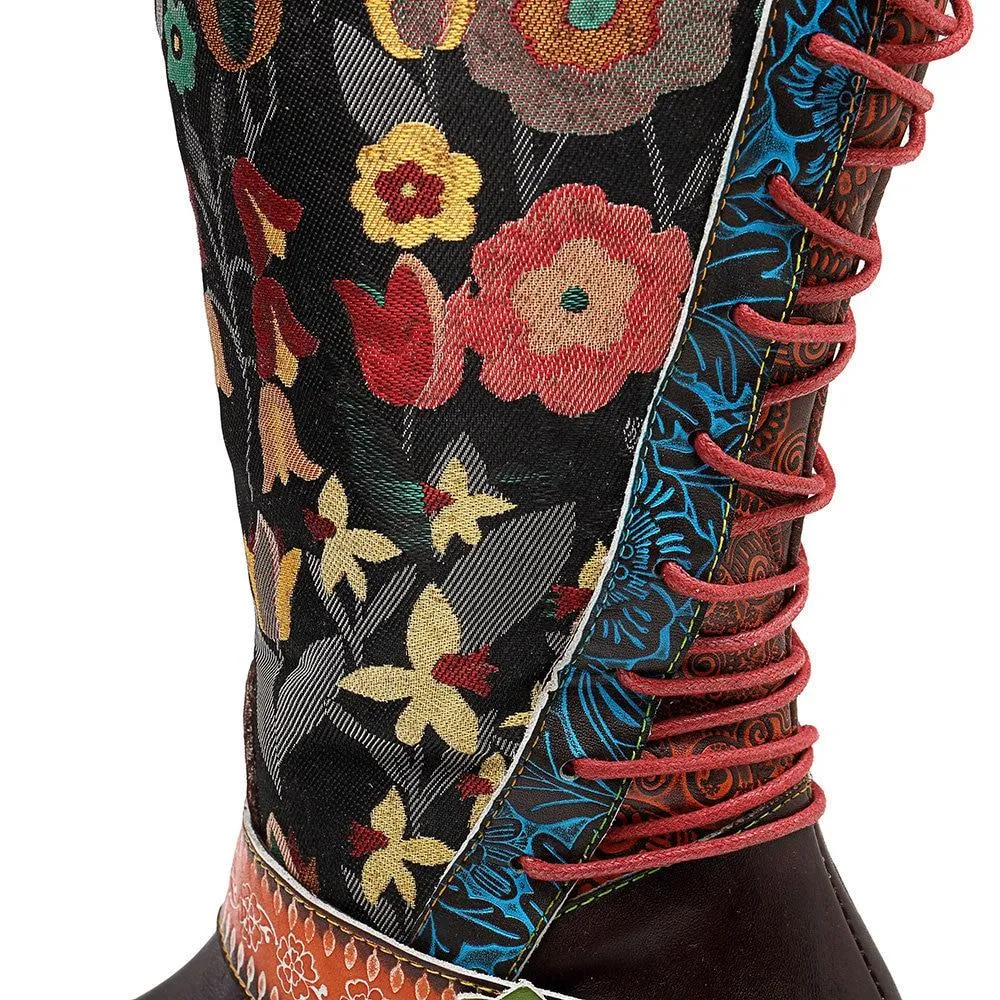 Meadow Boho Hippie Knee-High Boots