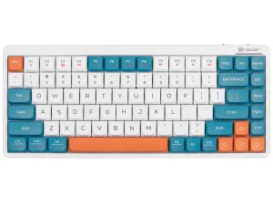 Mechanical Keyboard Tracer Fina 84 White/Blue (Outemu Red Switch) Trakla47309