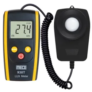 Meco Digital 930T Lux Meter with Flexible Sensor