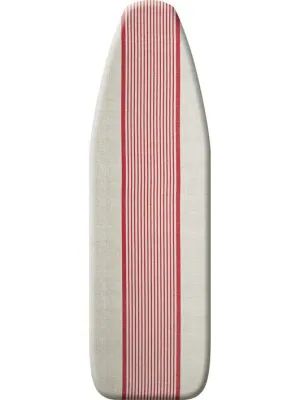 Medium Provincial Linen Ironing Board Cover Red