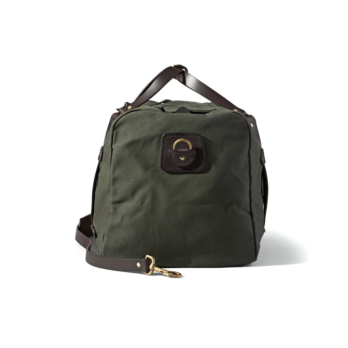 MEDIUM RUGGED TWILL DUFFLE BAG - OTTER GREEN