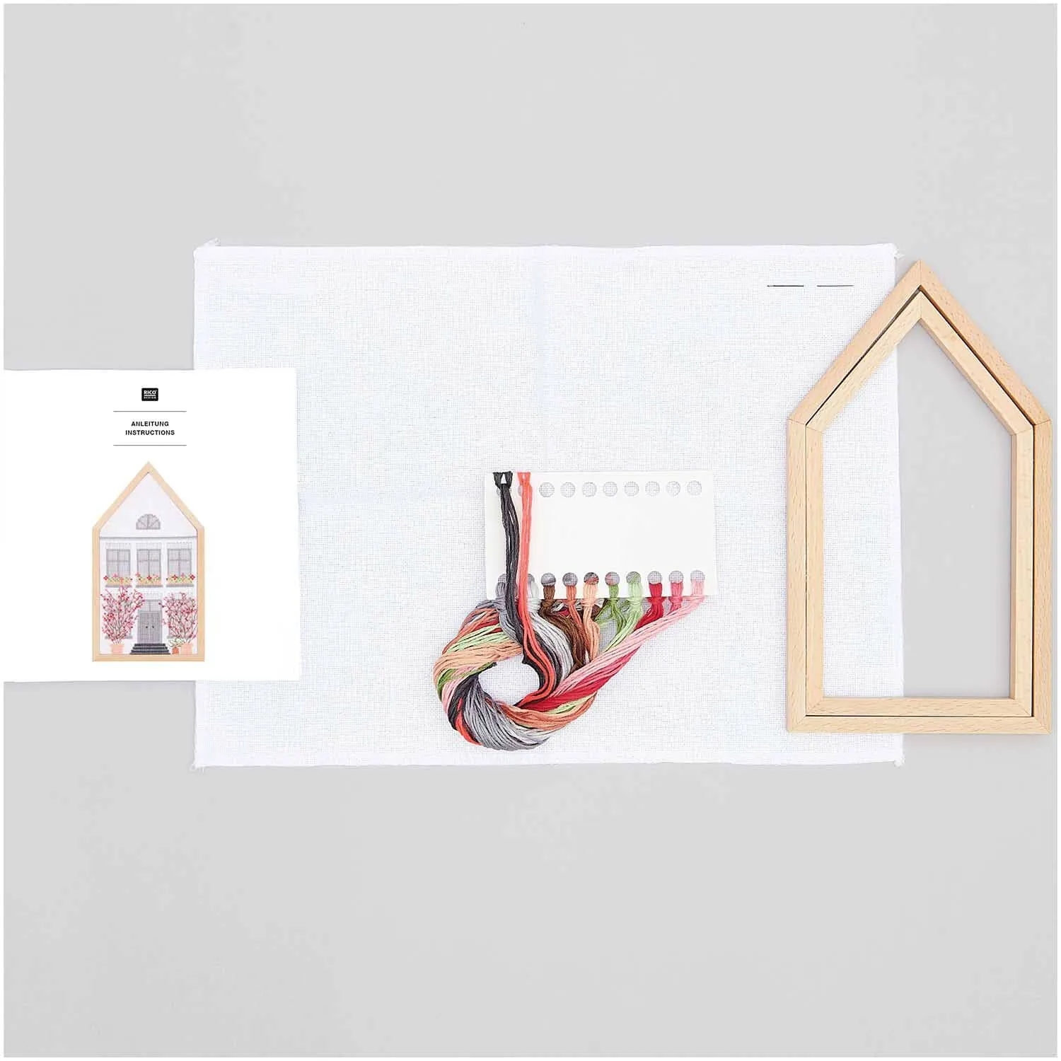 Medium Spring House Cross Stitch Kit