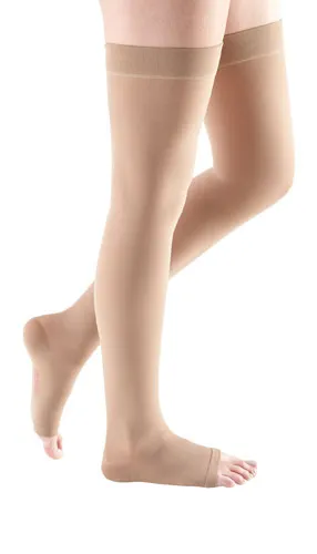 Mediven Plus, 30-40 mmHg, Thigh High, Garter-Style, Open Toe