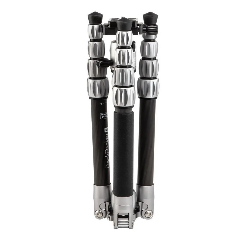 MeFOTO Backpacker S Travel Tripod Carbon Fibre - Titanium (6kg Load)