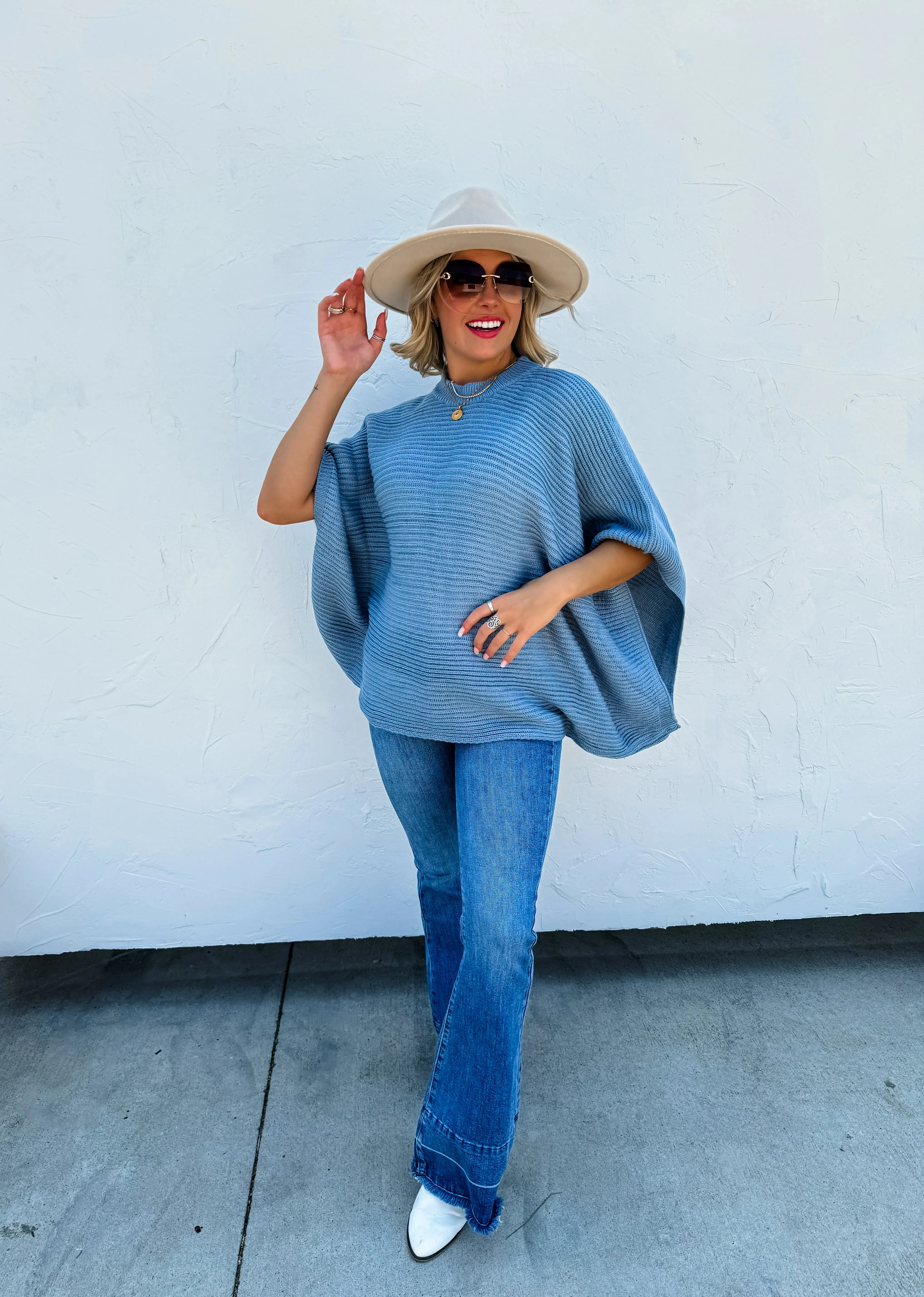 Meg Pullover - Blue