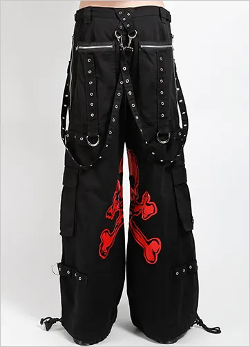 MEGA SKULL PANT RED