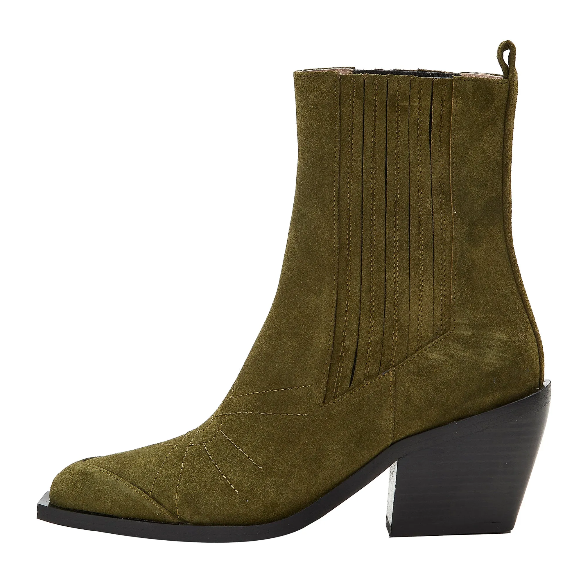 MEGAN ankle boot-Forest