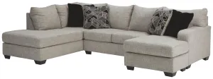 Megginson Benchcraft 2-Piece Sectional with Chaise