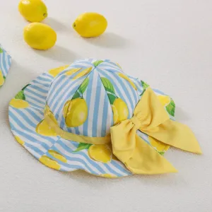 MEIA PATA - Lemons Sun Hat - Blue