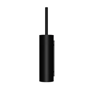 Meir Round Toilet Brush and Holder Matte Black