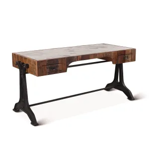 Melbourne Reclaimed Rustic Writing Desk