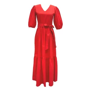 Melina Dress - Chilli