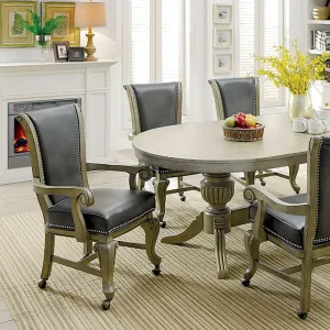 MELINA Gray Game Table