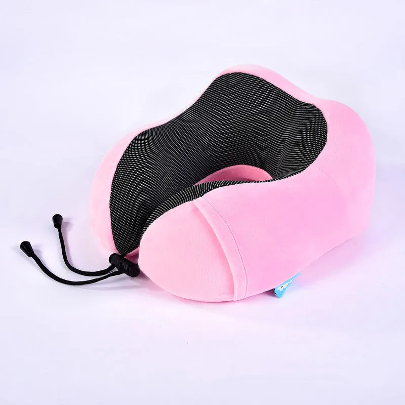 Memory Foam Travel Pillow Kit