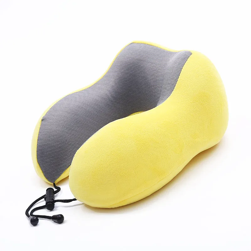 Memory Foam Travel Pillow Kit