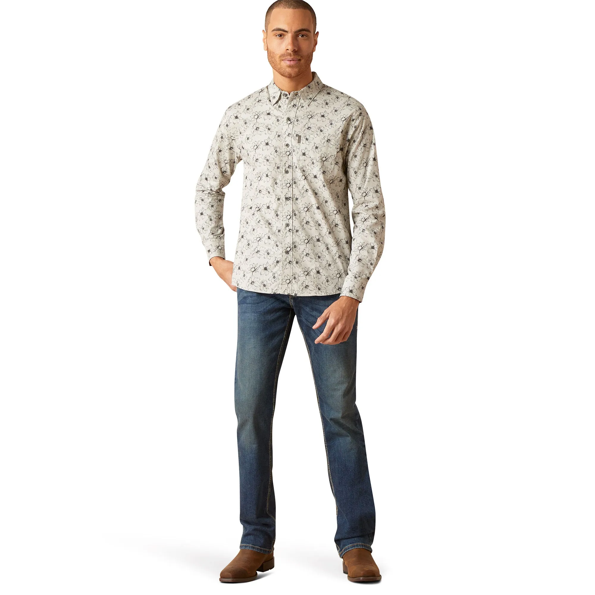 Memphis Stretch Modern Fit Shirt