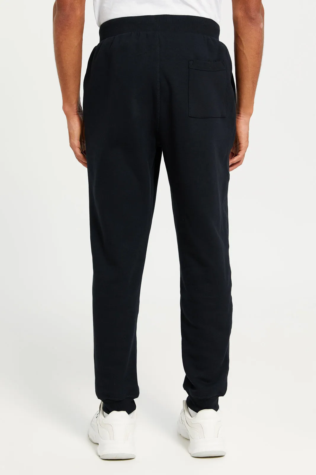 Men Black Basic Track jogger