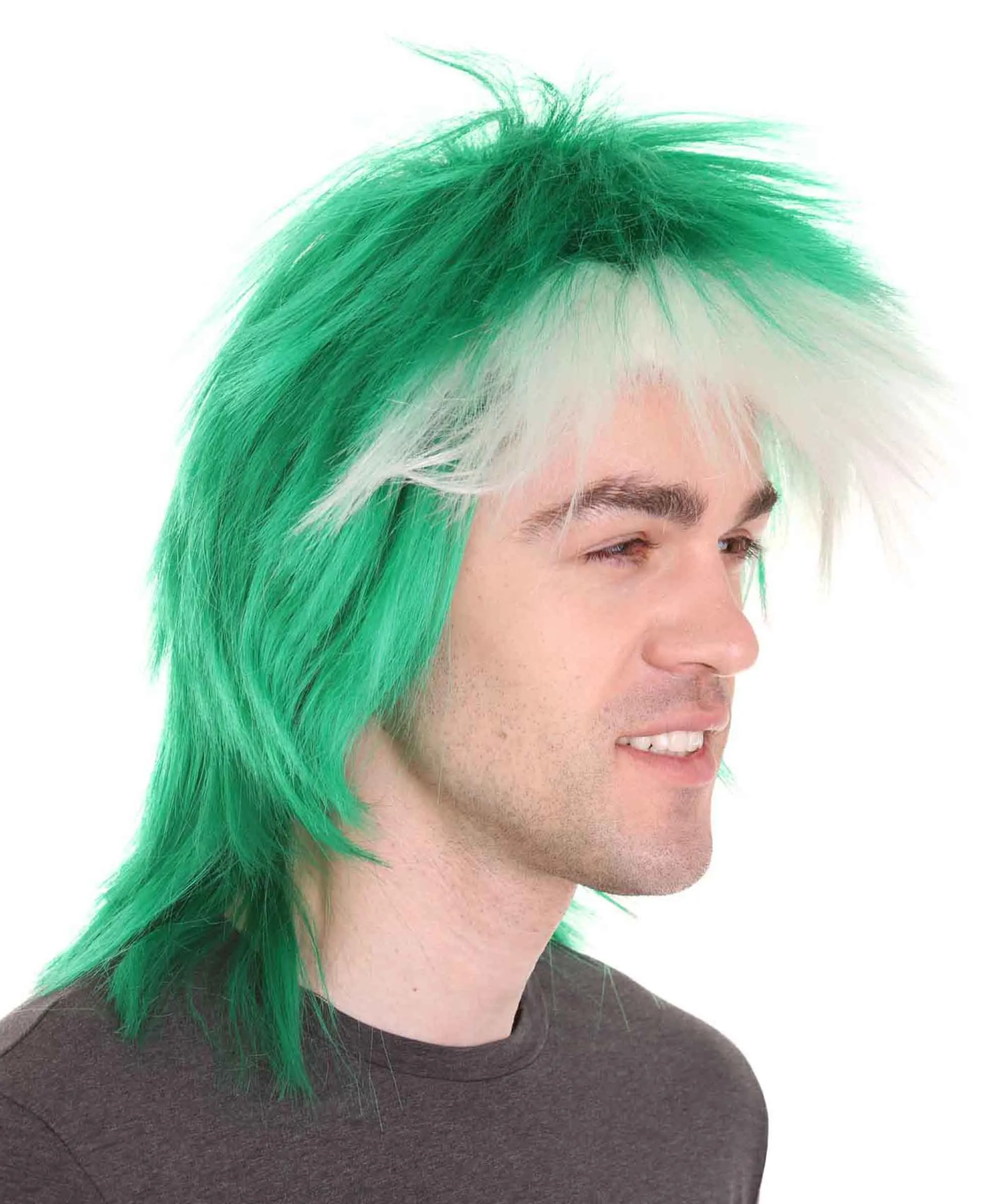 Men Flag Sports,80's Mullet Wigs Collection | Premium Breathable Capless Cap