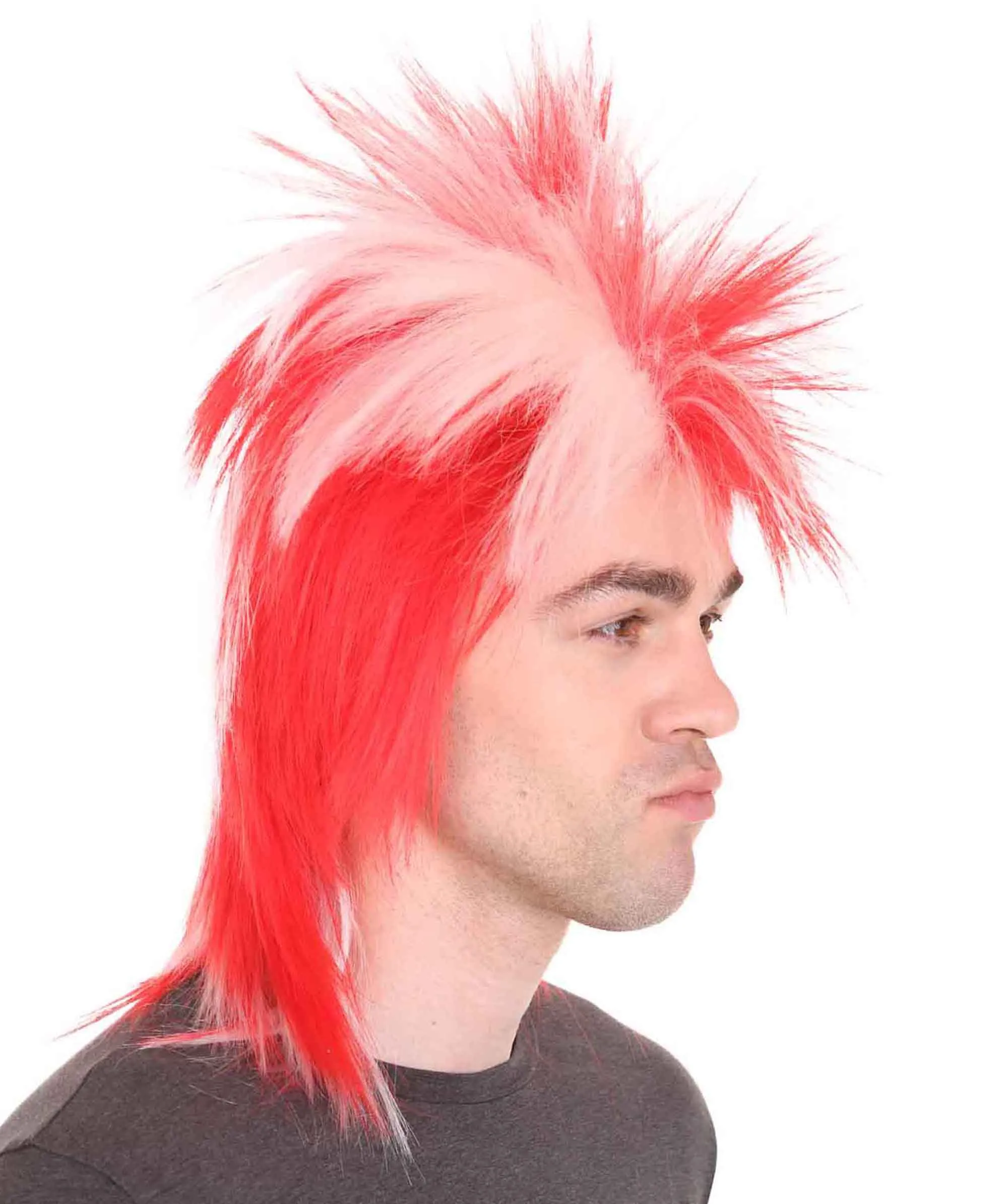 Men Flag Sports,80's Mullet Wigs Collection | Premium Breathable Capless Cap