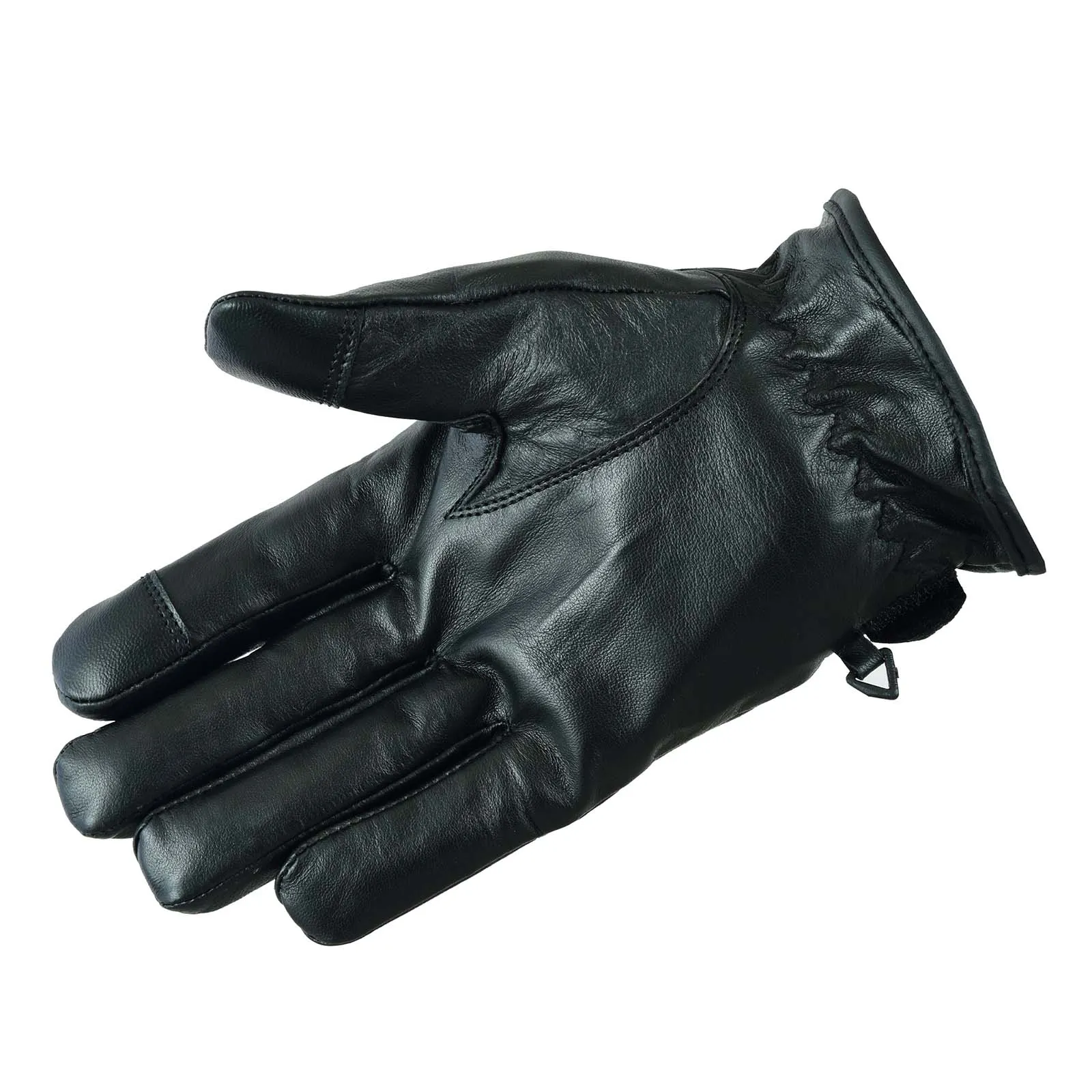 Men Genuine Sheep Leather Winter Gloves