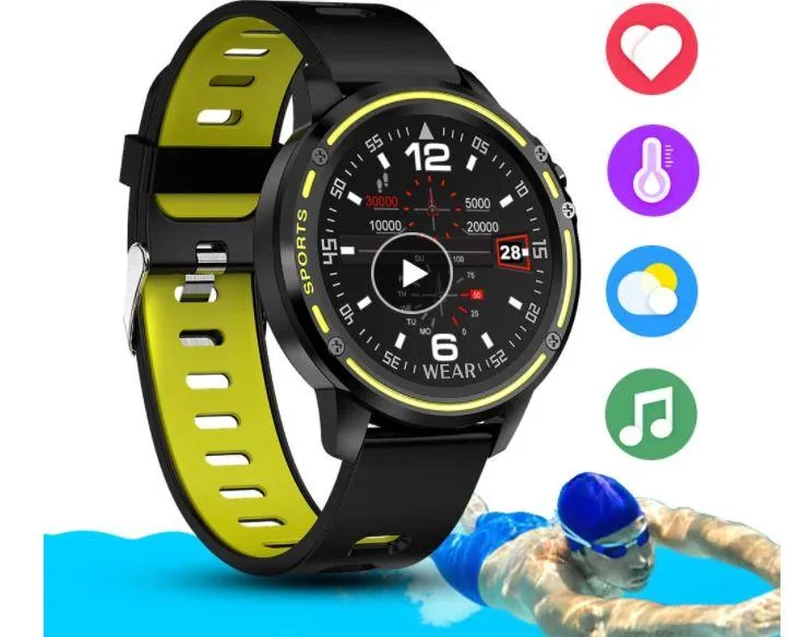 Men Multi-Sports Mode ECG Blood Pressure Heart Rate Smart Watches