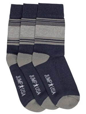 Men Pack of 3 Above Ankle Length socks