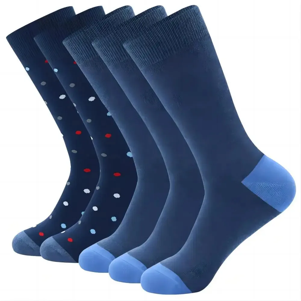 Men Pattern Colorful Striped Socks