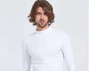 Men Rashguard: Solid Long Sleeve