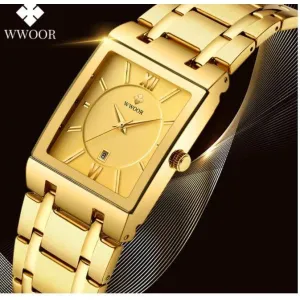 Men top brand luxury square design style wrist watches