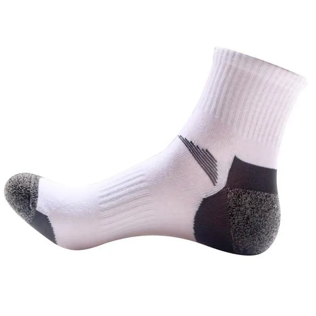 Men Winter Thermal Wool Pile Cashmere Snow Climbing Hiking Seamless Socks