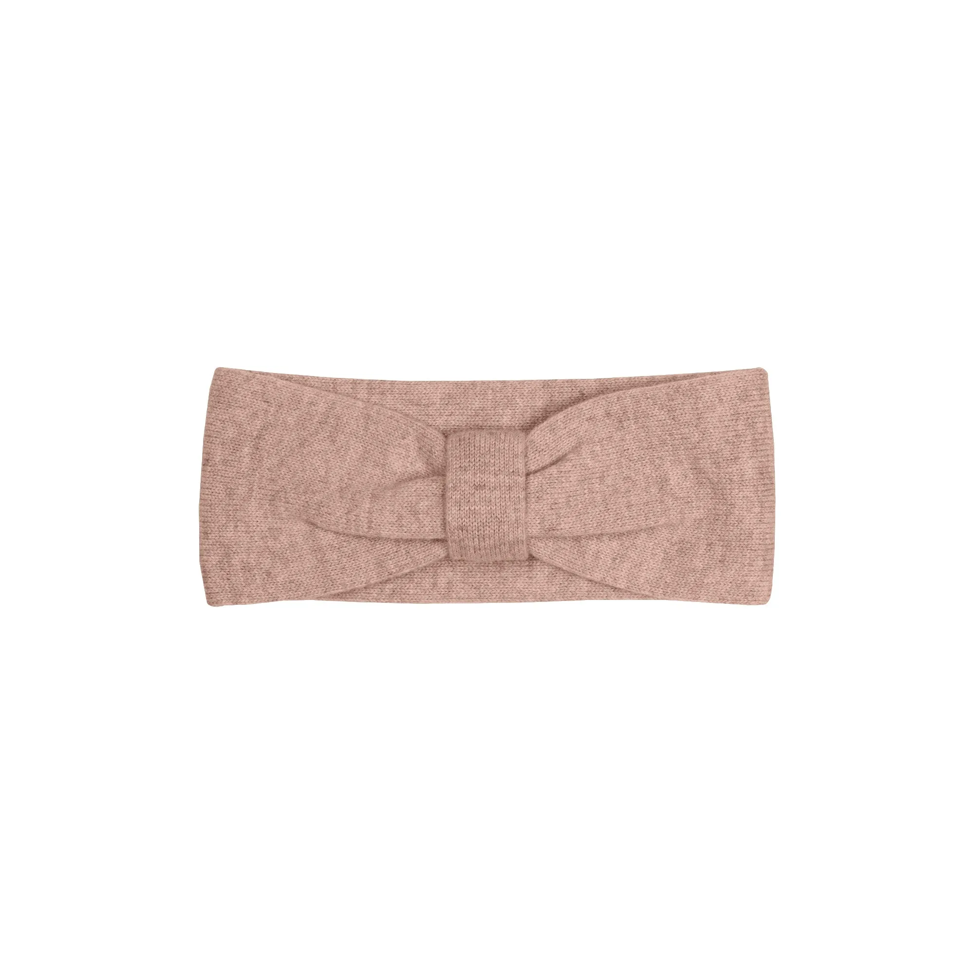 MENIQUE Knit Cashmere Wool Womens Headband with Ribbon