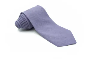 Menlau Elegant Linen Lavender Necktie - Perfect for Weddings and Formal Events