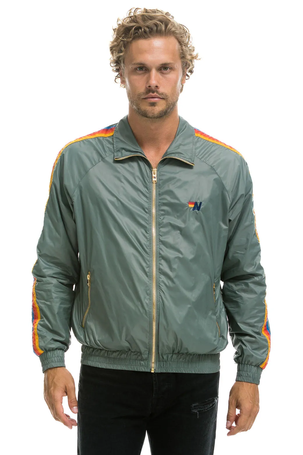 MEN'S 4 STRIPE WINDBREAKER -  SEDONA